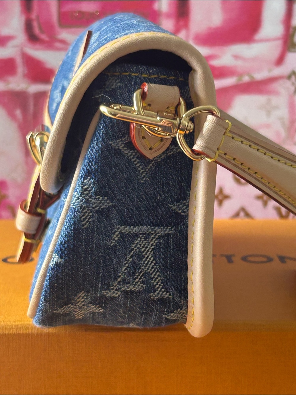 Louis Vuitton NWT Denim Nano Diane M27700 - Picture 6 of 15